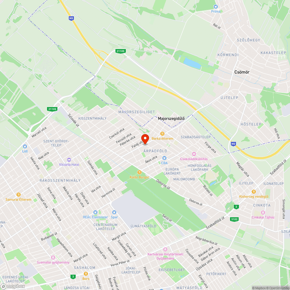 Illegális hulladék kb 3 zsák bejelentés helye