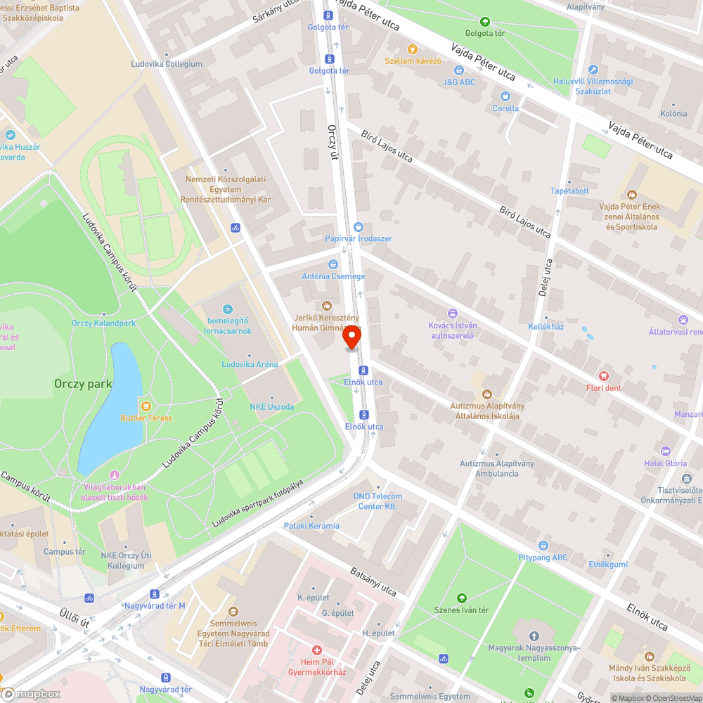 Elhullott madár bejelentés helye