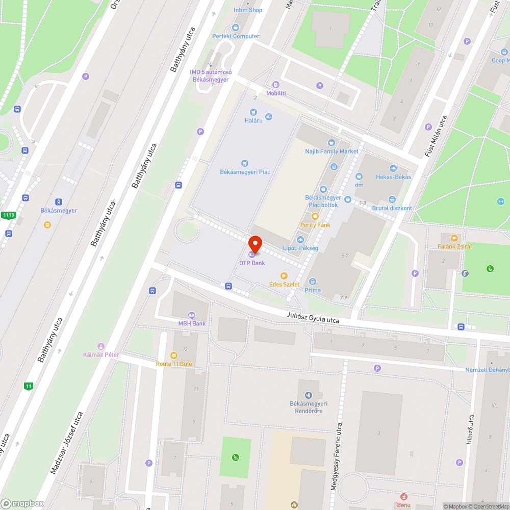 Szétesett karók bejelentés helye