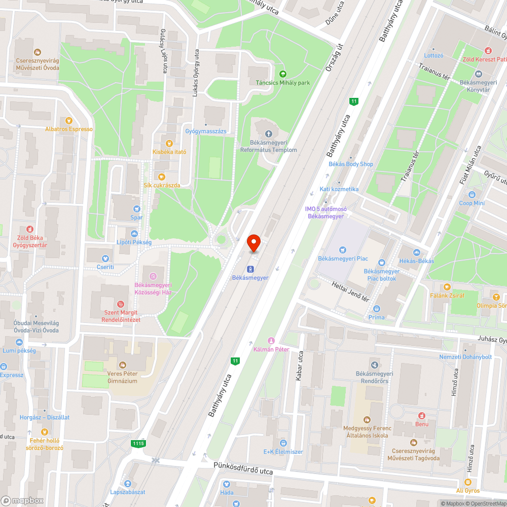 Kiégett fénycsövek bejelentés helye