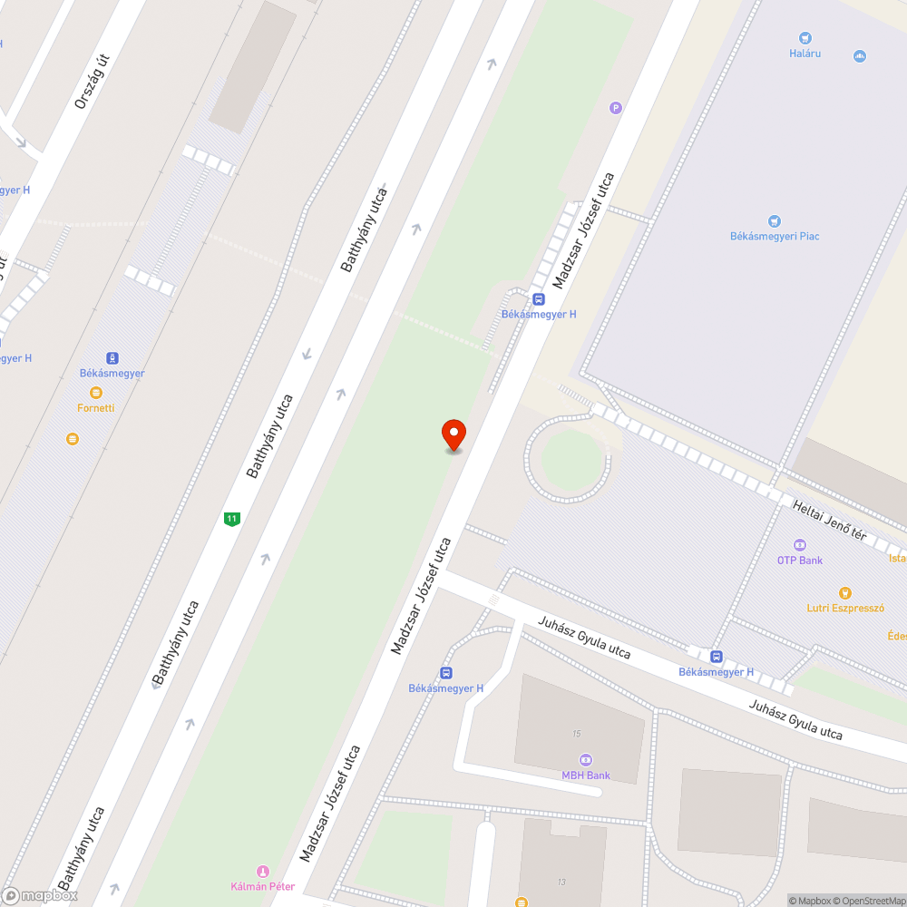 Járda igény bejelentés helye