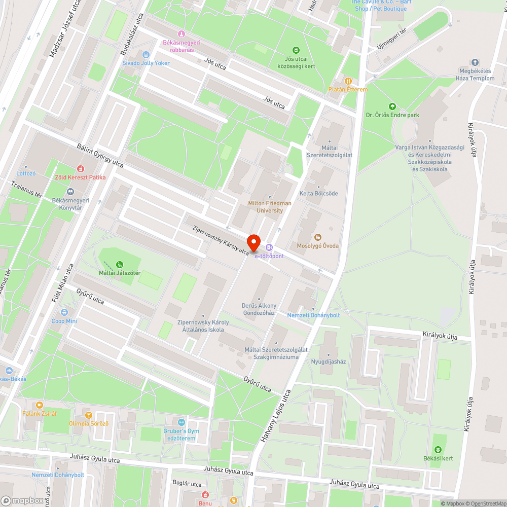 Megborult poller bejelentés helye