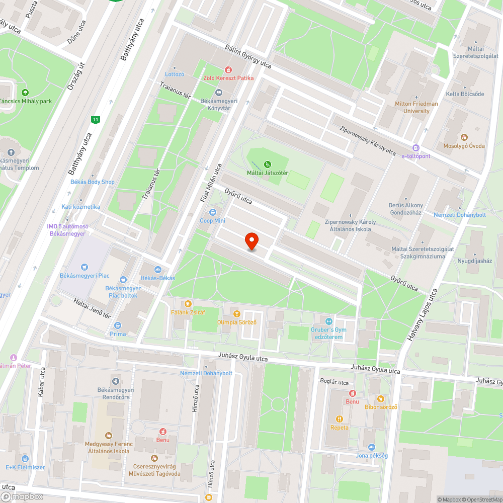 Eltűnt szegély bejelentés helye