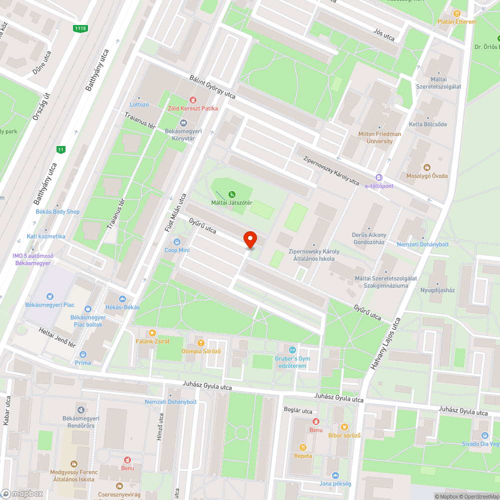 Szemetelés bejelentés helye