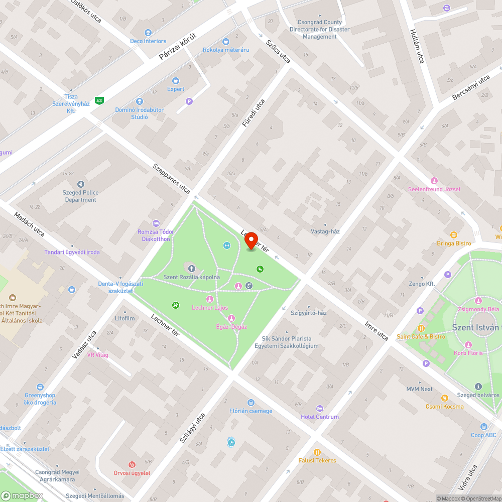 Lechner téri játszótér, hibás mászókötél bejelentés helye