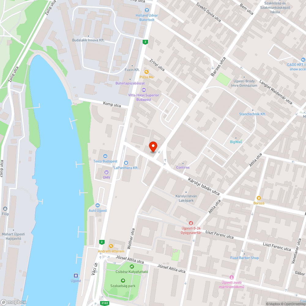 Hiányzó közlekedést segítő tükör bejelentés helye