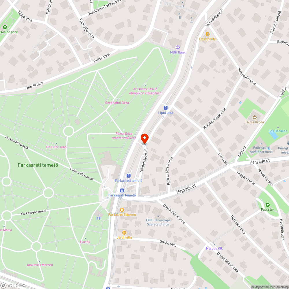 Korlát kidőlt és keskeny kishíd bejelentés helye