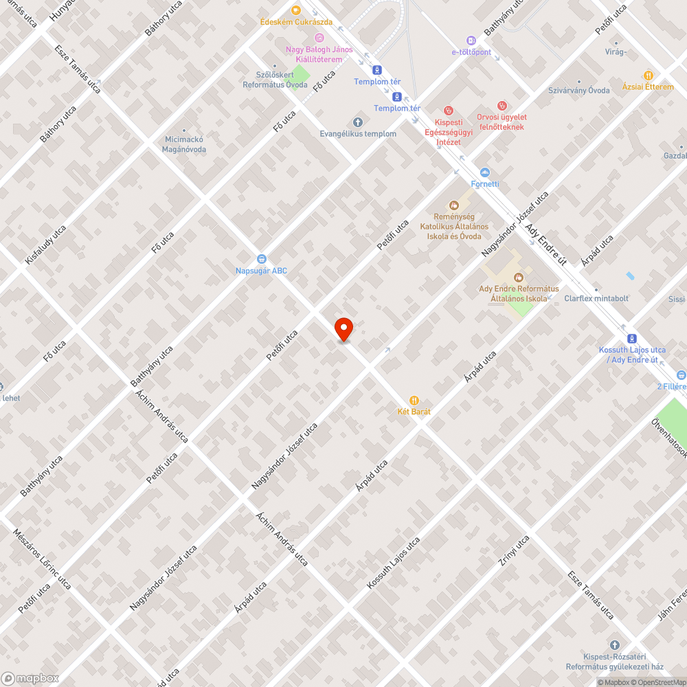 Törött fekete kisautó bejelentés helye