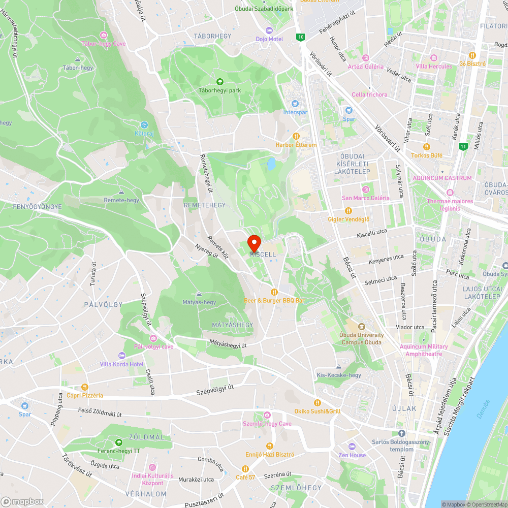 Regi padok bejelentés helye