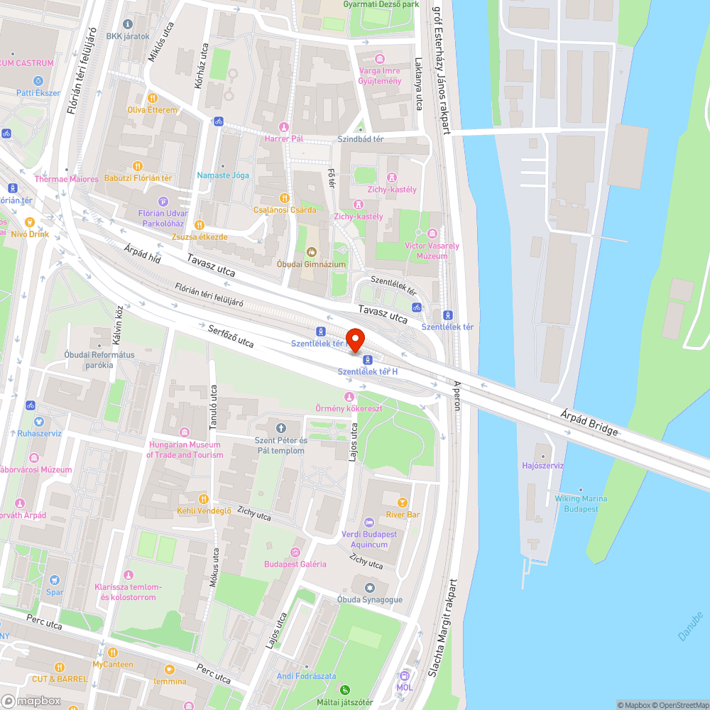 Betört üveg a megállóban bejelentés helye