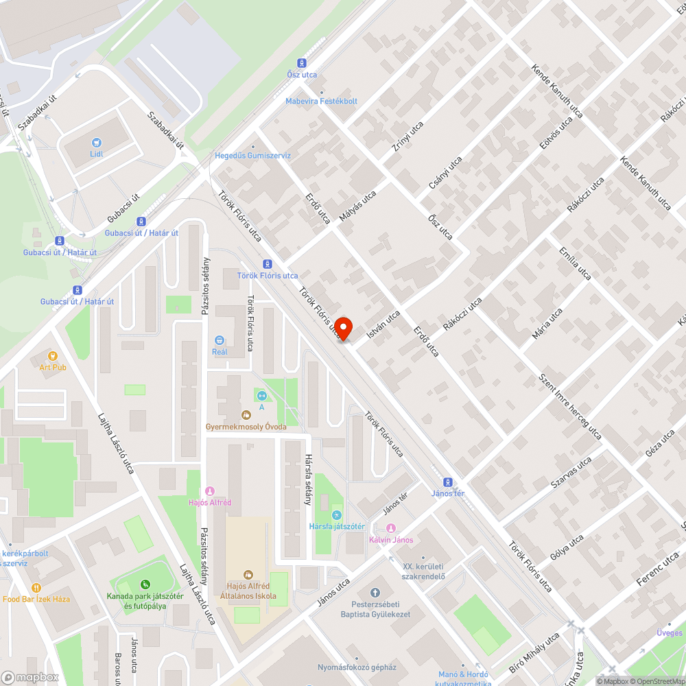 Illegálisan lerakott szemét bejelentés helye