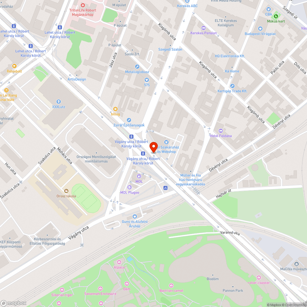 Lefestett tájékoztató tábla bejelentés helye