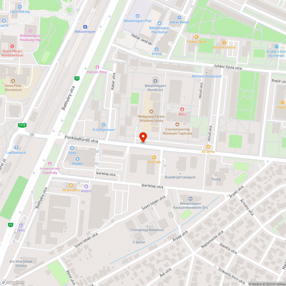 Rongálás bejelentés helye