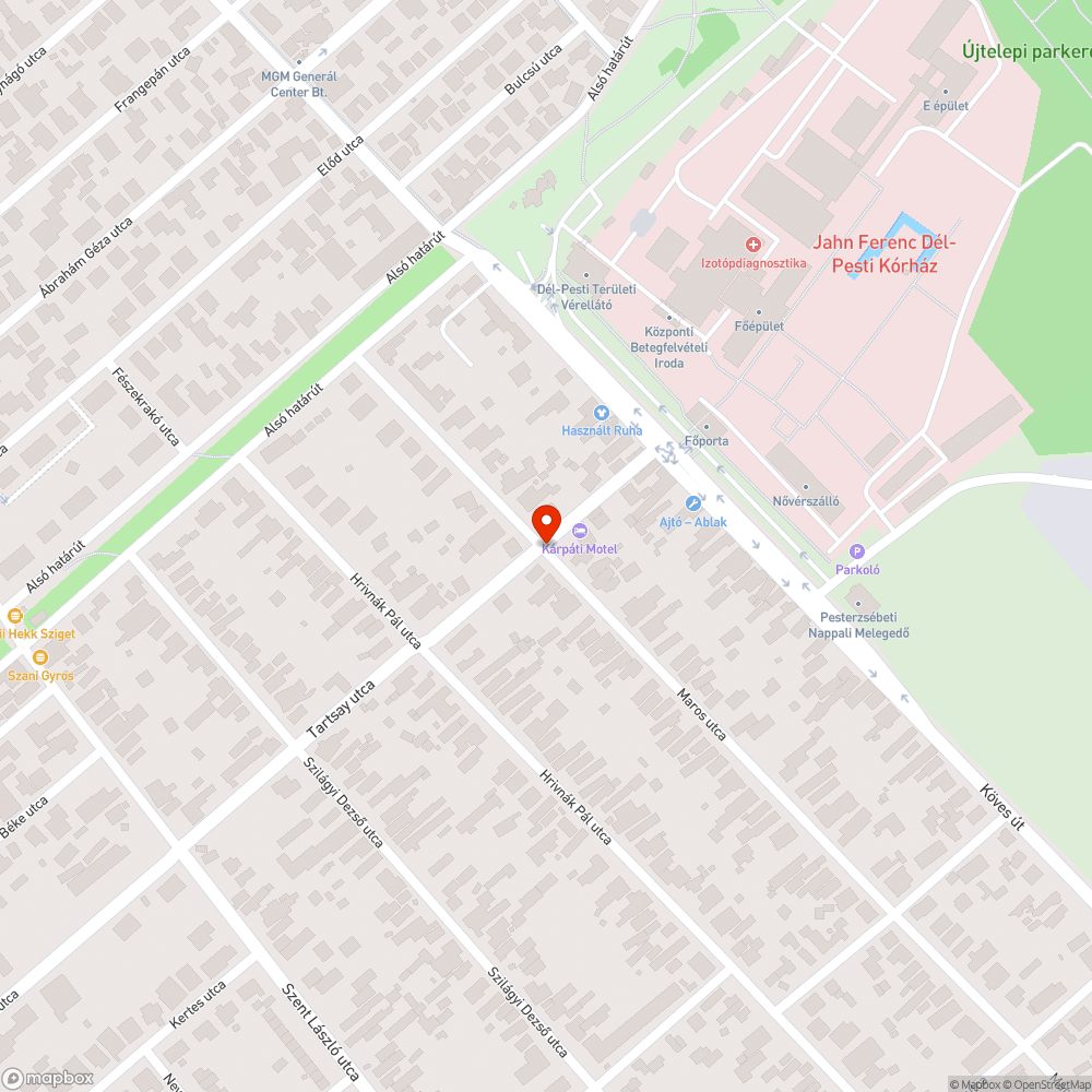 Eldugult víznyelő bejelentés helye