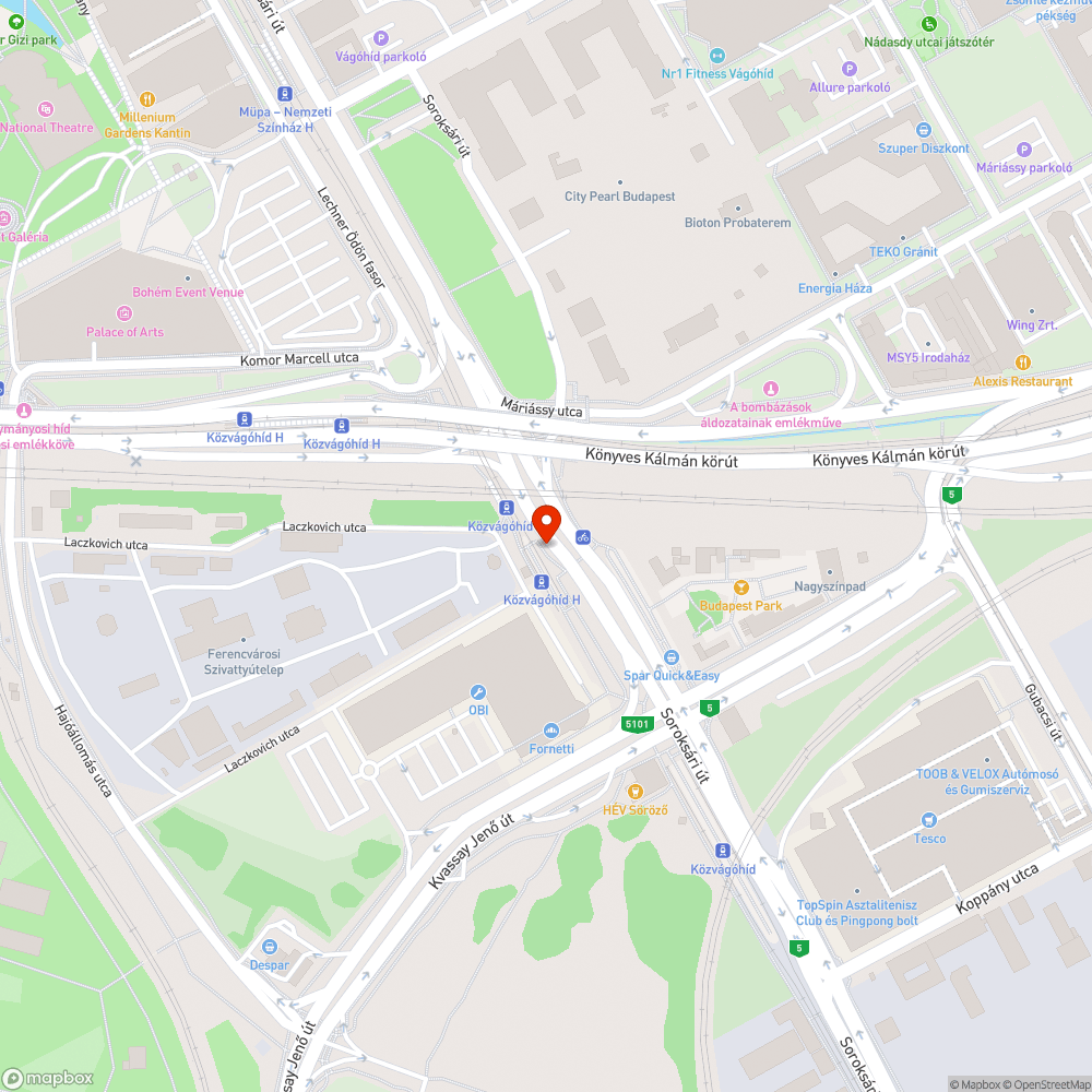 Megsüllyedt víznyelő bejelentés helye