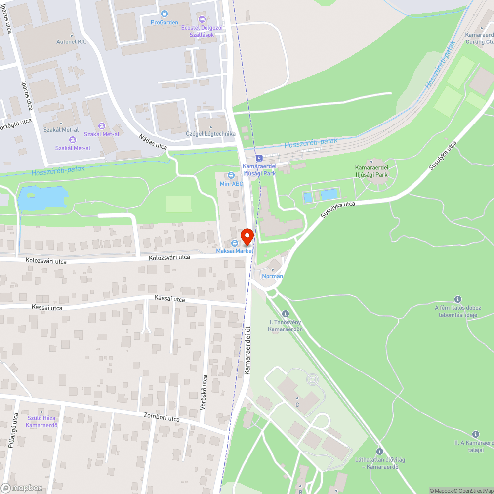 Kátyús, megsüllyedt fedlapok bejelentés helye