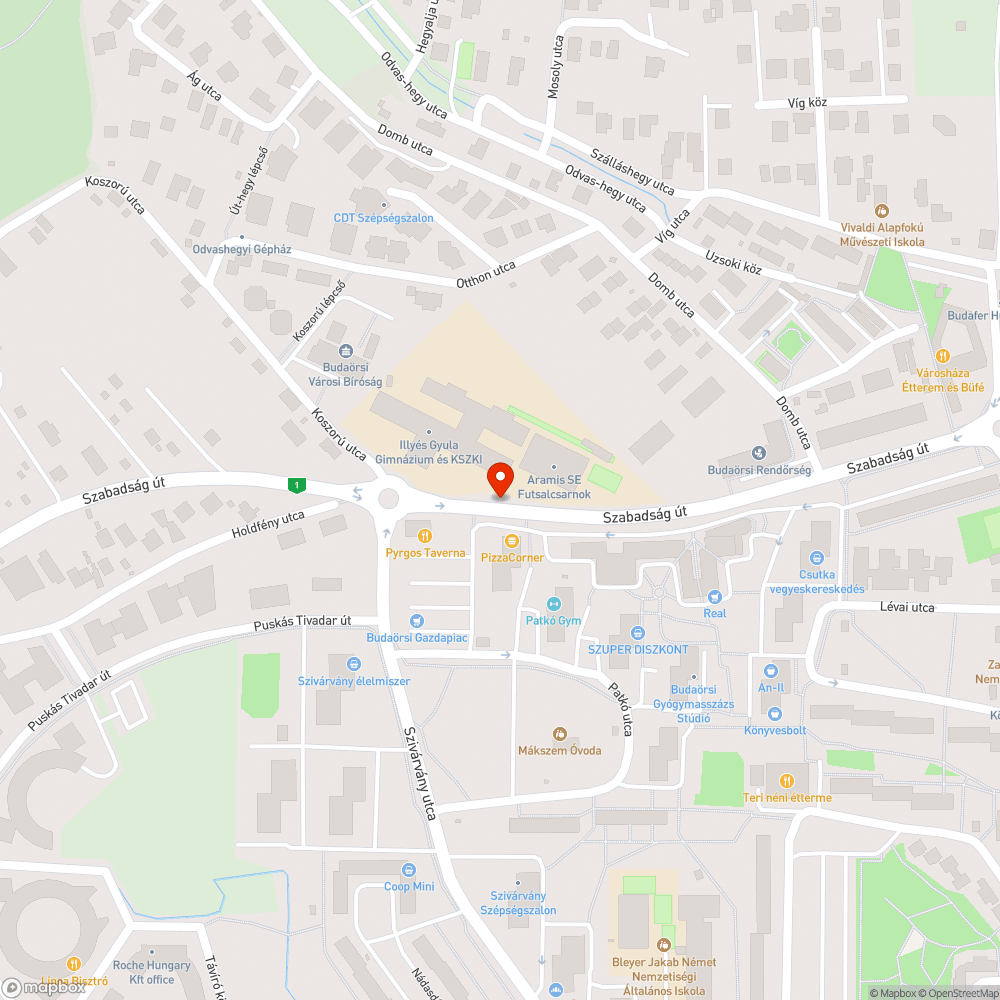 Megsüllyedt víznyelő bejelentés helye