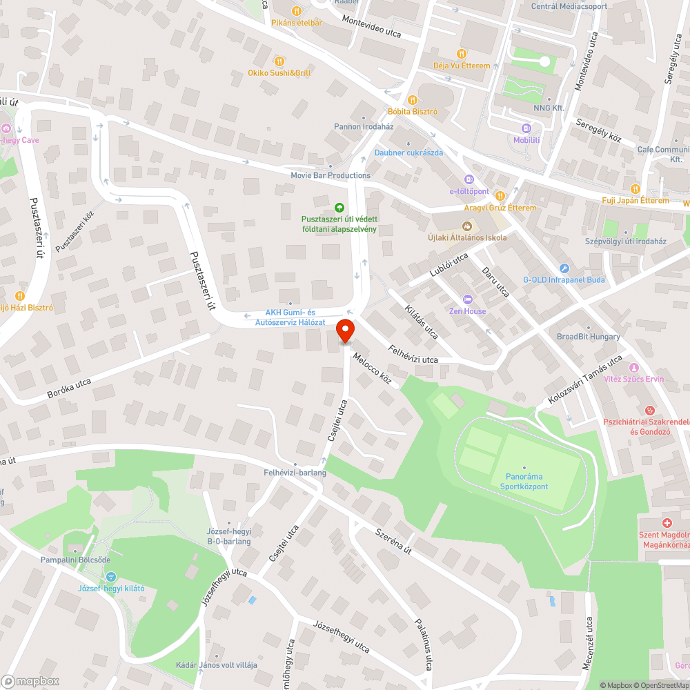 Terület ellenőrzése bejelentés helye