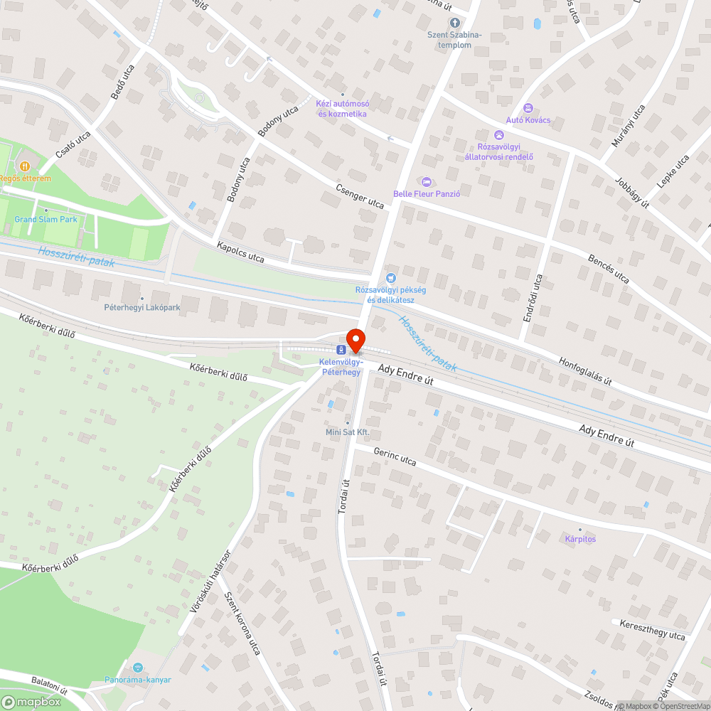 Megsüllyedt fedlap bejelentés helye