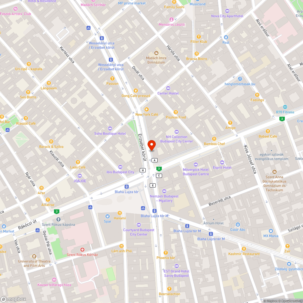 Üres tartó rúd bejelentés helye