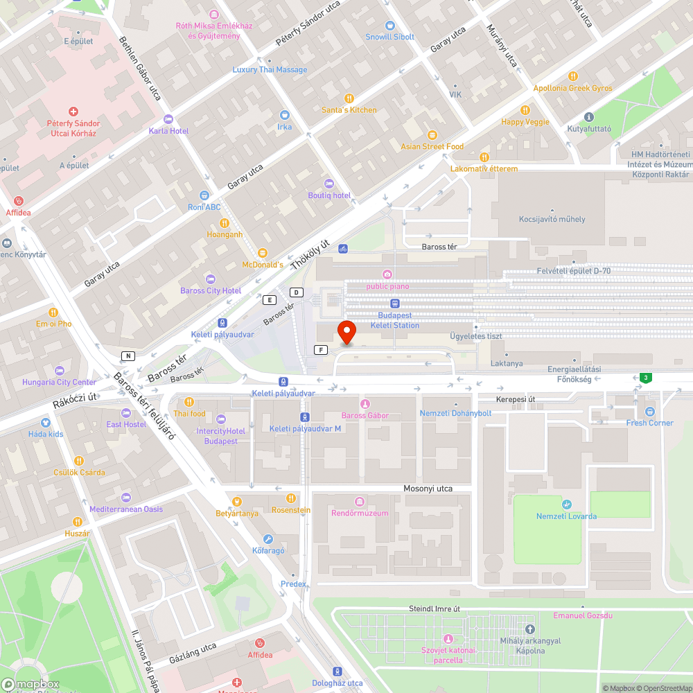 Hiányzó szemetes bejelentés helye