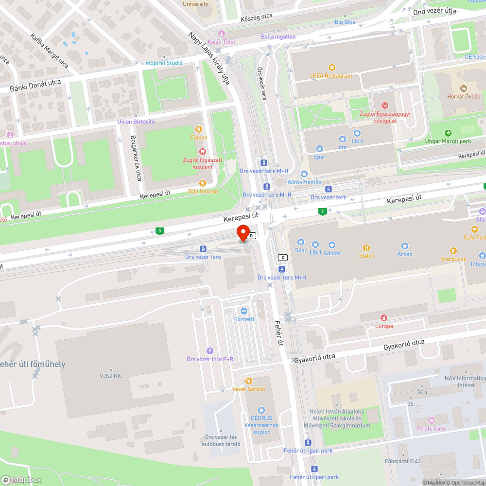 Sérült burkolat bejelentés helye