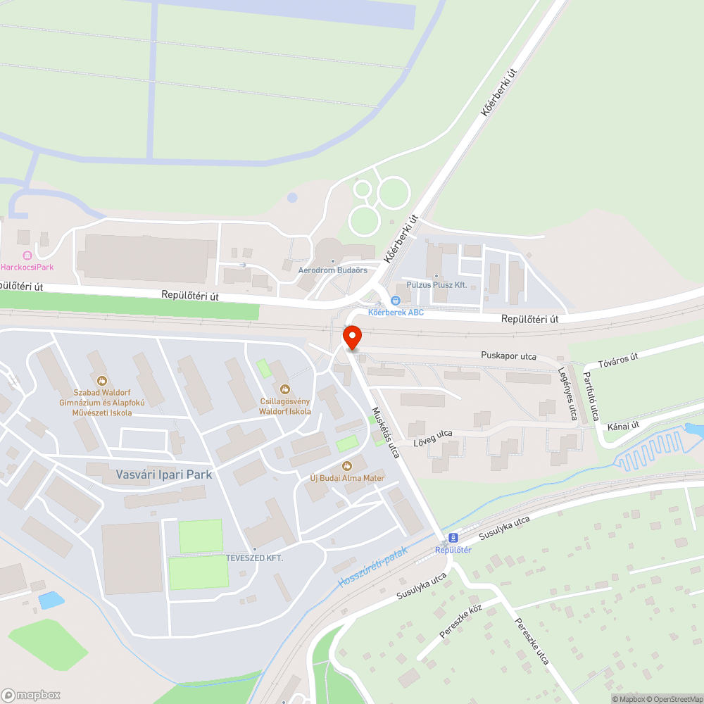 Magányos betongyám bejelentés helye