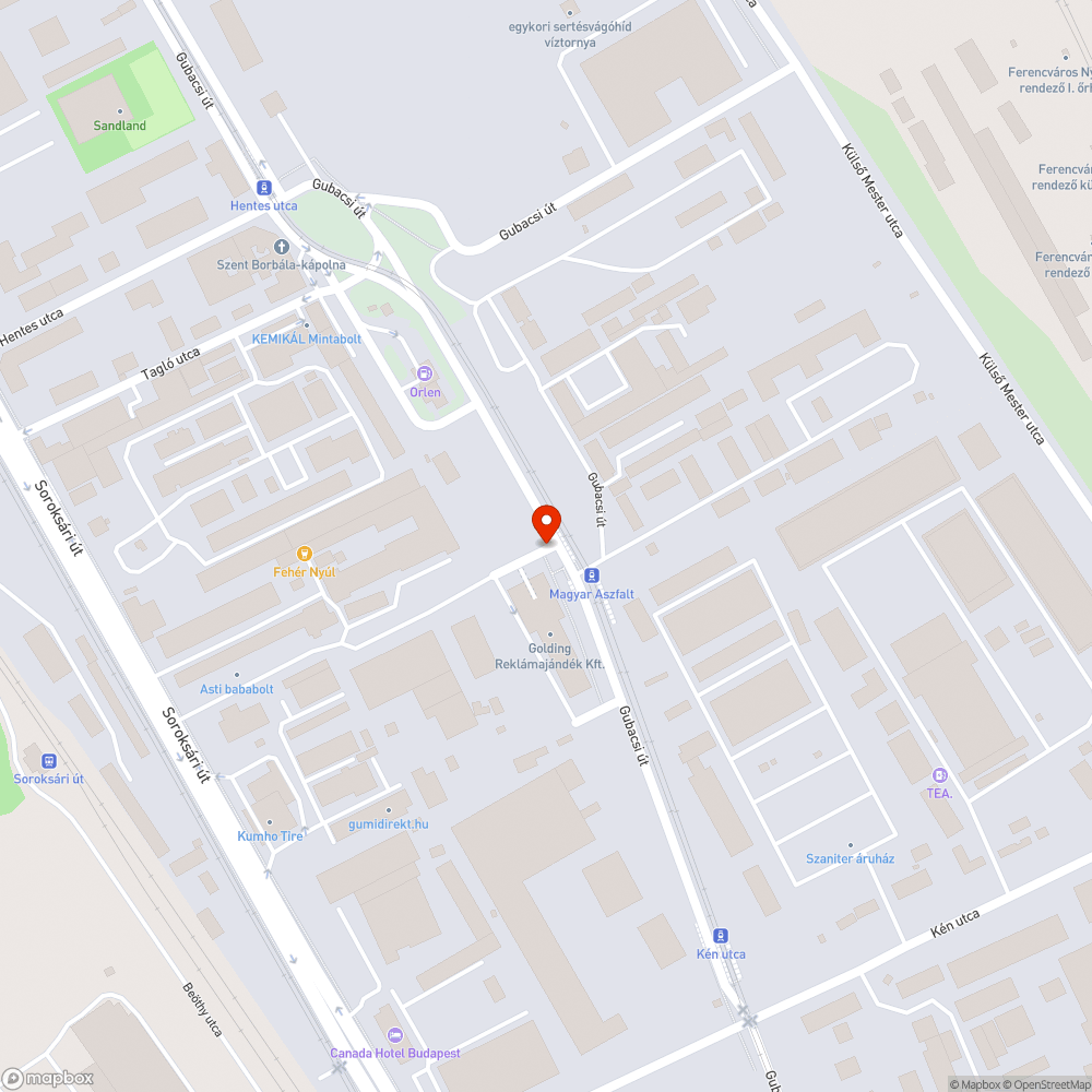 Hatalmas kátyú bejelentés helye