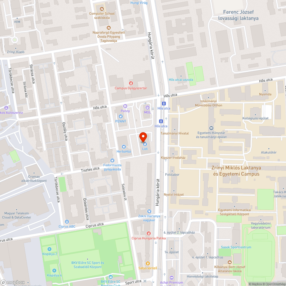 Lidl parkoló sötét bejelentés helye