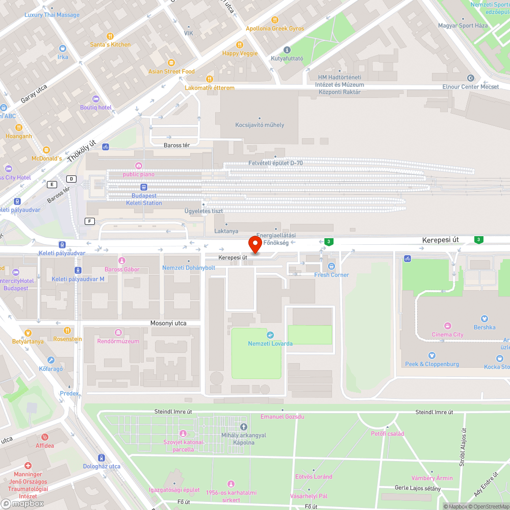 Elkorhadt fa bejelentés helye