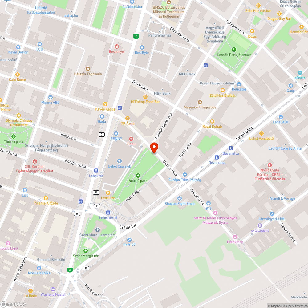 Nem felfestésnek megfelelő, balesetveszélyes parkolás bejelentés helye