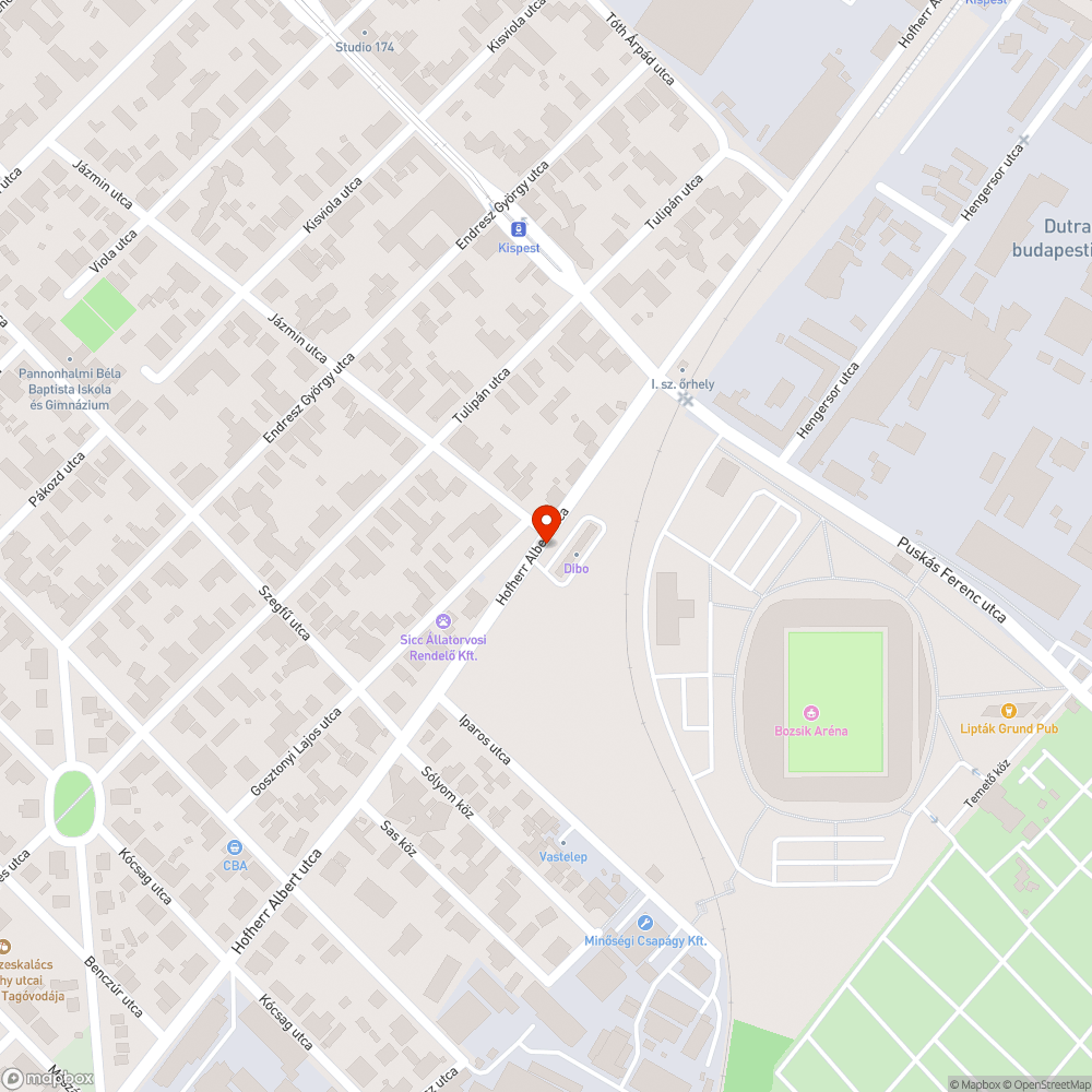 Illegális szemétlerakás bejelentés helye