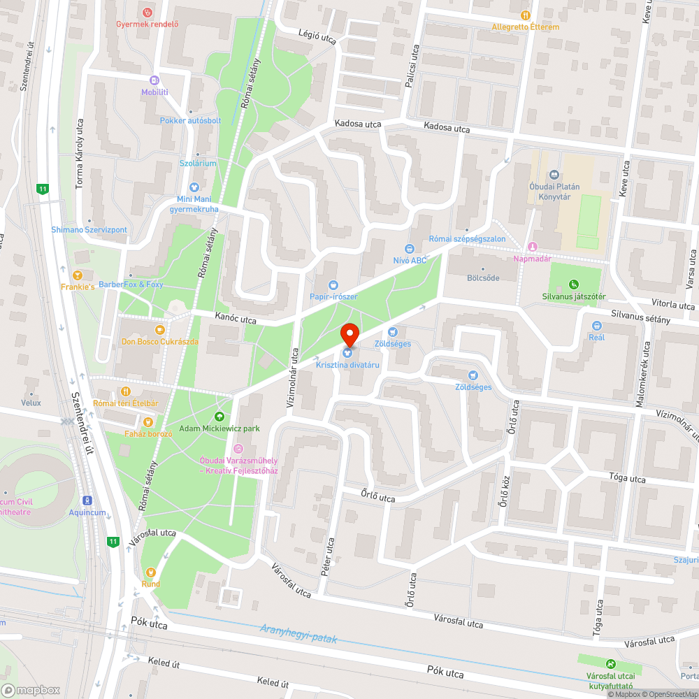 Parkolóban hagyott autó bejelentés helye