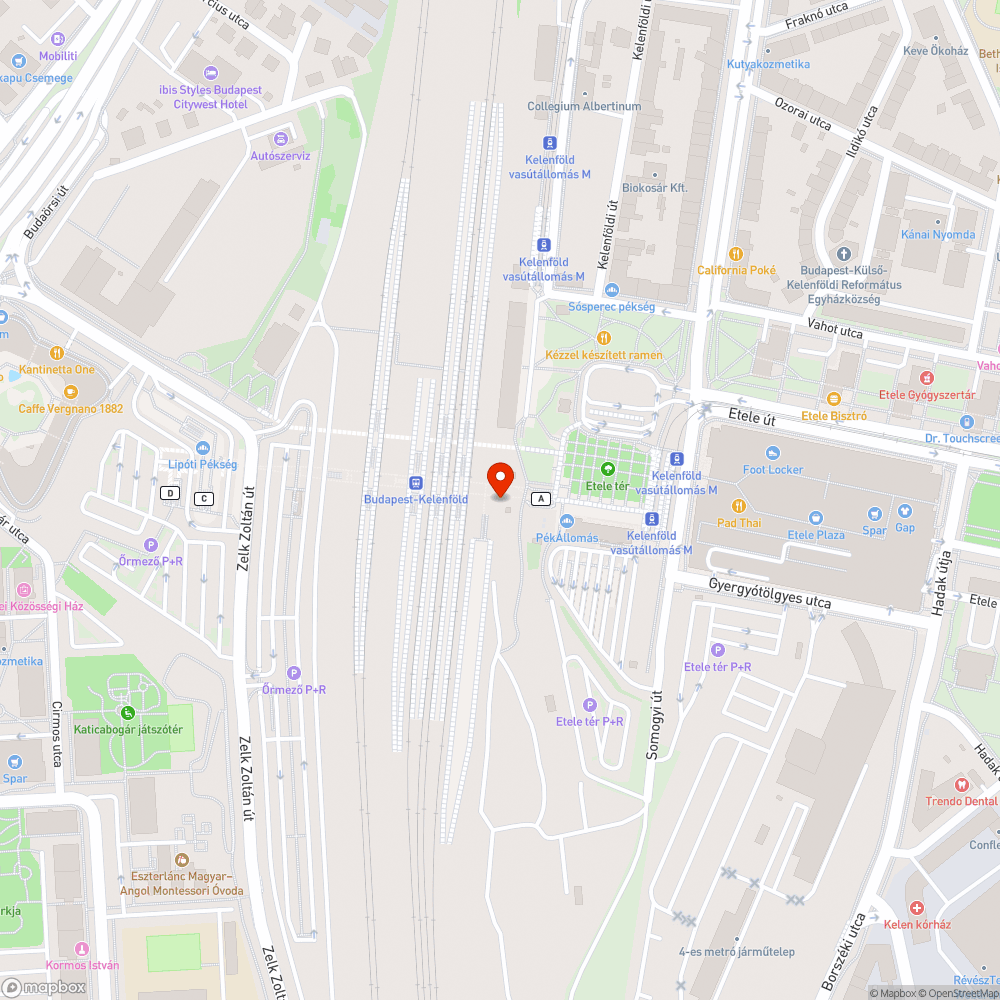 Pókháló-tenger az Etele tér aluljárójában bejelentés helye