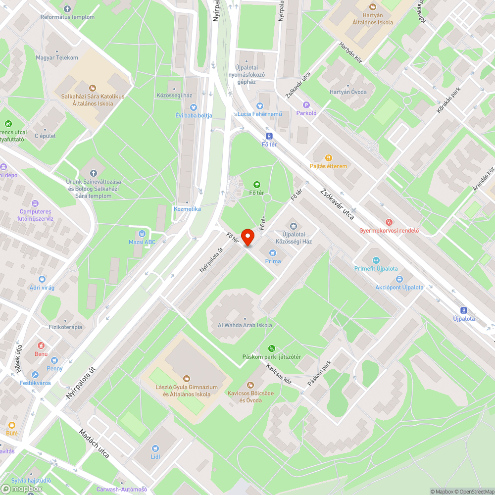 Zebrás átkelőt kellene felfesteni egy iskola közelében XV. Legénybíró utca. bejelentés helye