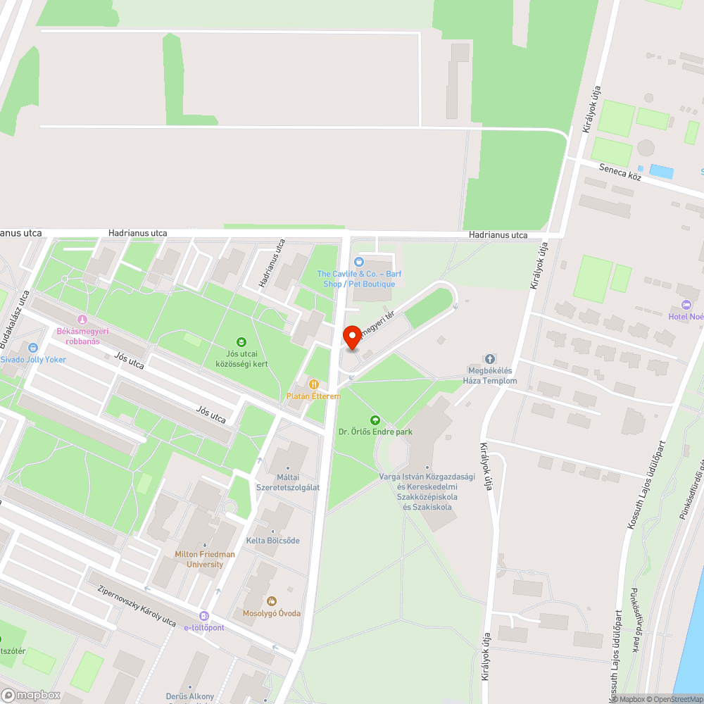 Szemét bejelentés helye