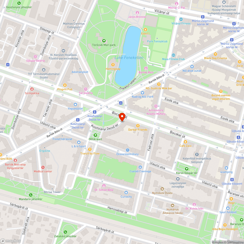 Újságosbódé helyének helyreállítása bejelentés helye