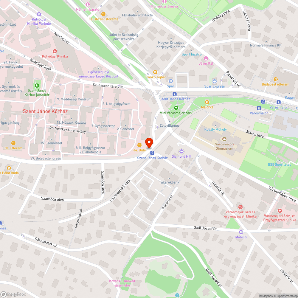 Diós árok (utcai) fapótlás elcsalása bejelentés helye