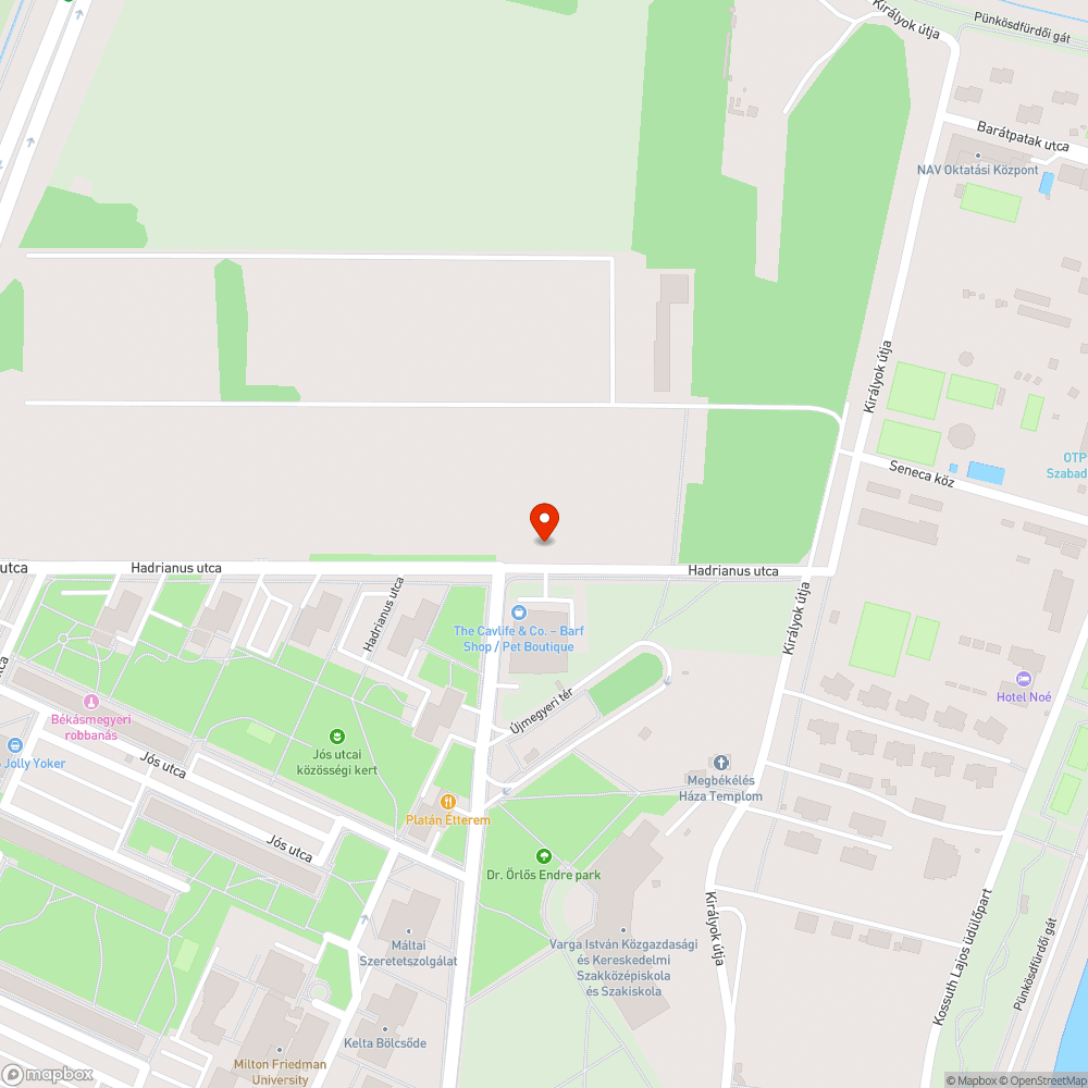 Út takarítása bejelentés helye