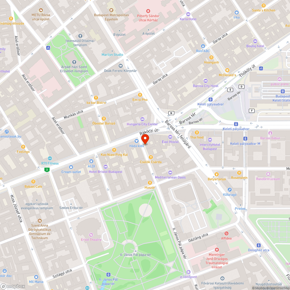 Veszélyes fém elem bejelentés helye