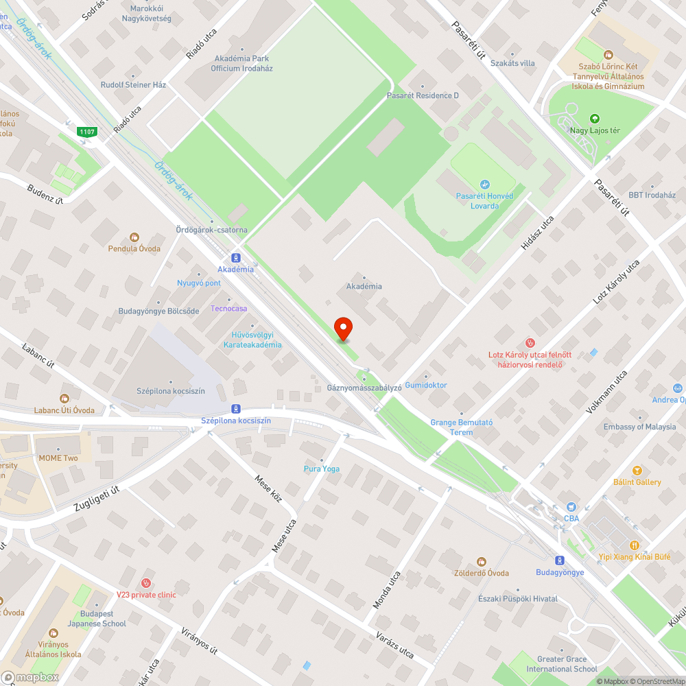 Falevelek a Hűvösvölgyi úton bejelentés helye