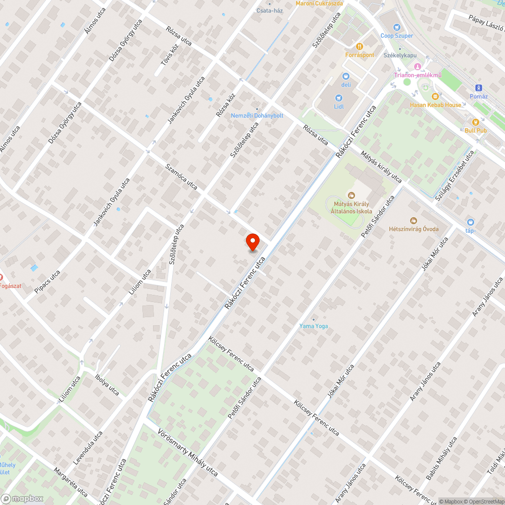 Autó kidöntött egy oszlopot bejelentés helye