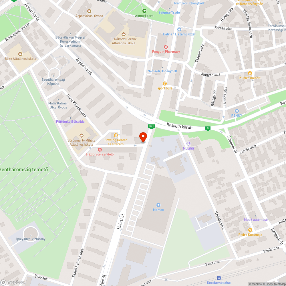 Hatalmas kátyú a Rávágy téren bejelentés helye