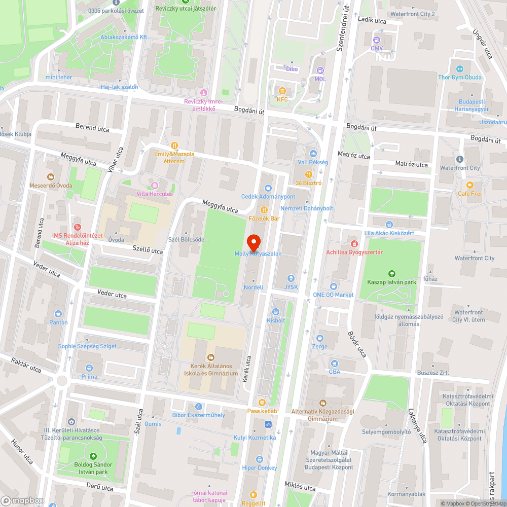 Félig megszűnt mozgássérült parkolóhely bejelentés helye