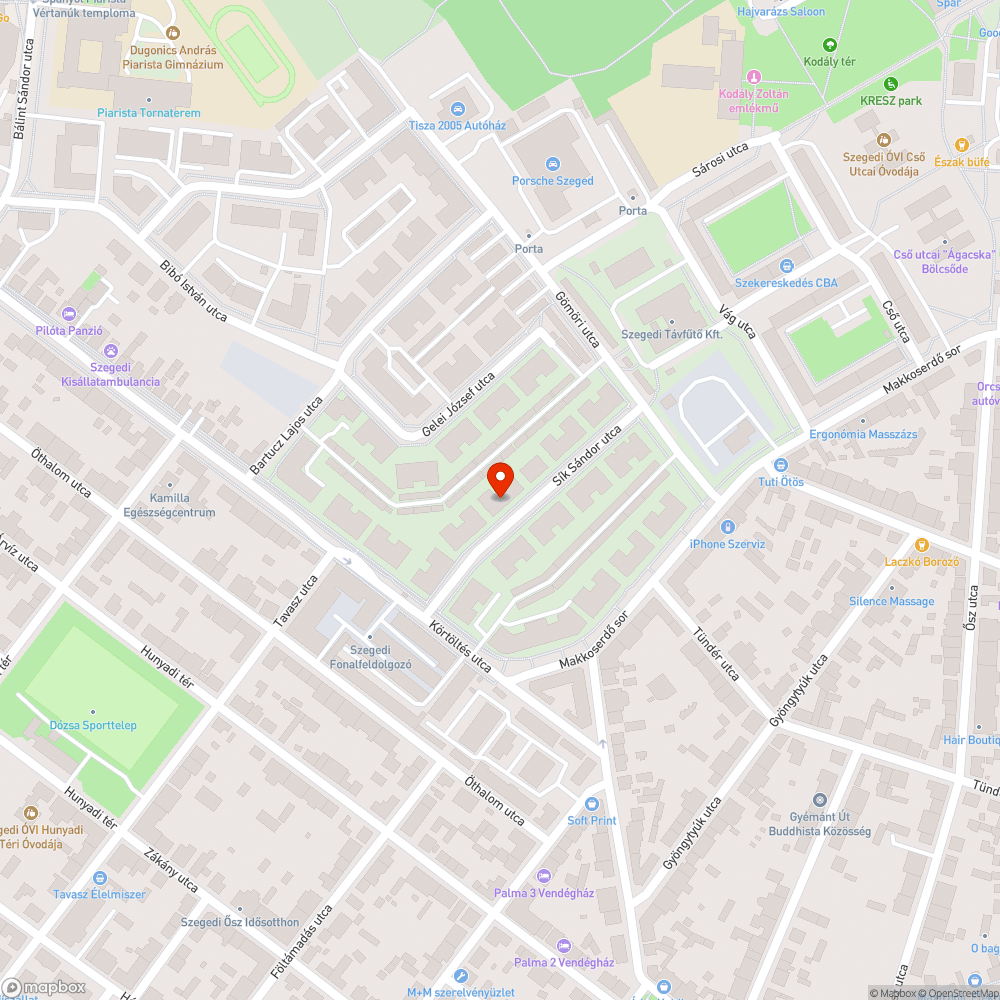 Elhagyott roncs jármű bejelentés helye