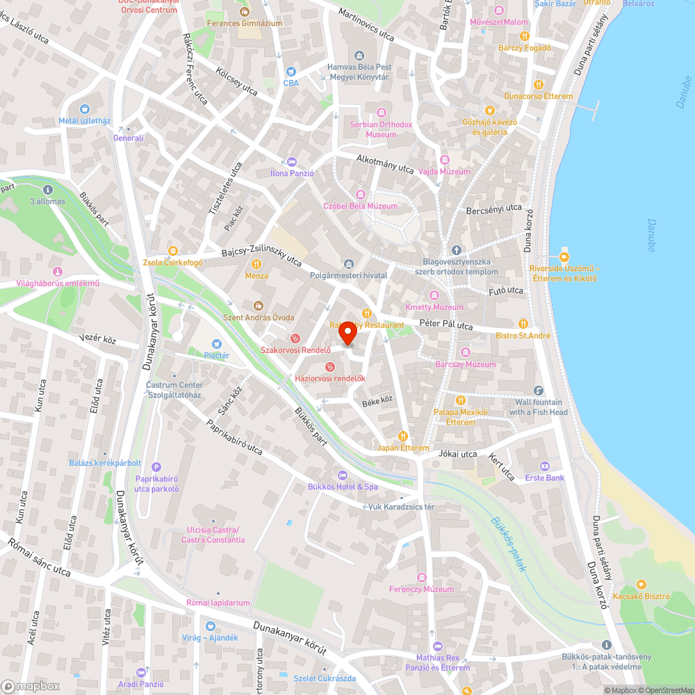 Közvilágítás nem működik a szentendrei Janicsár utcában bejelentés helye