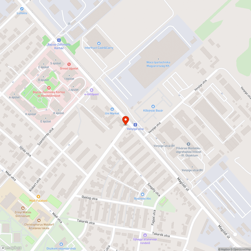 Kidőlt terelő korlát bejelentés helye