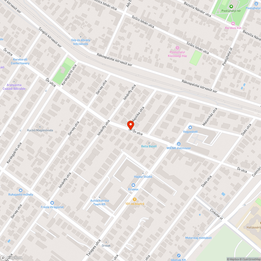 Rendszám nélküli elhagyott jármű bejelentés helye