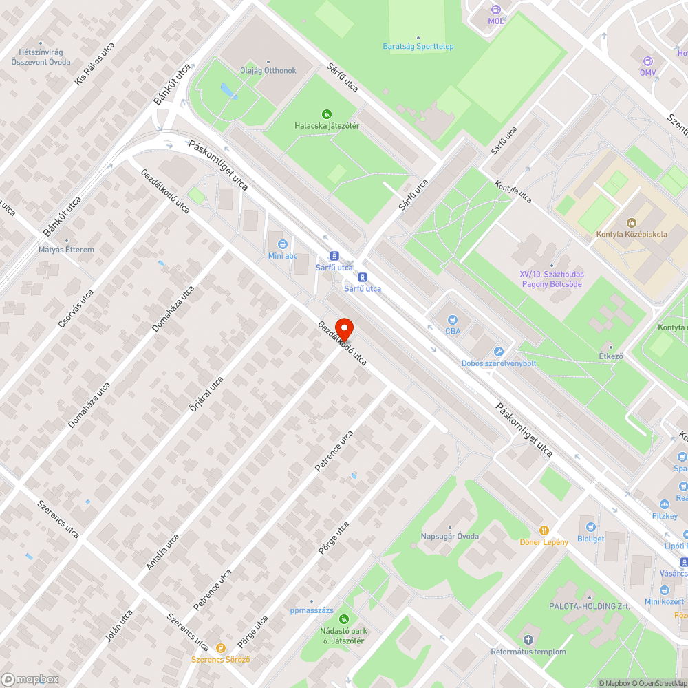 Elhanyagolt, undorító, ‘szemetes’ bejelentés helye