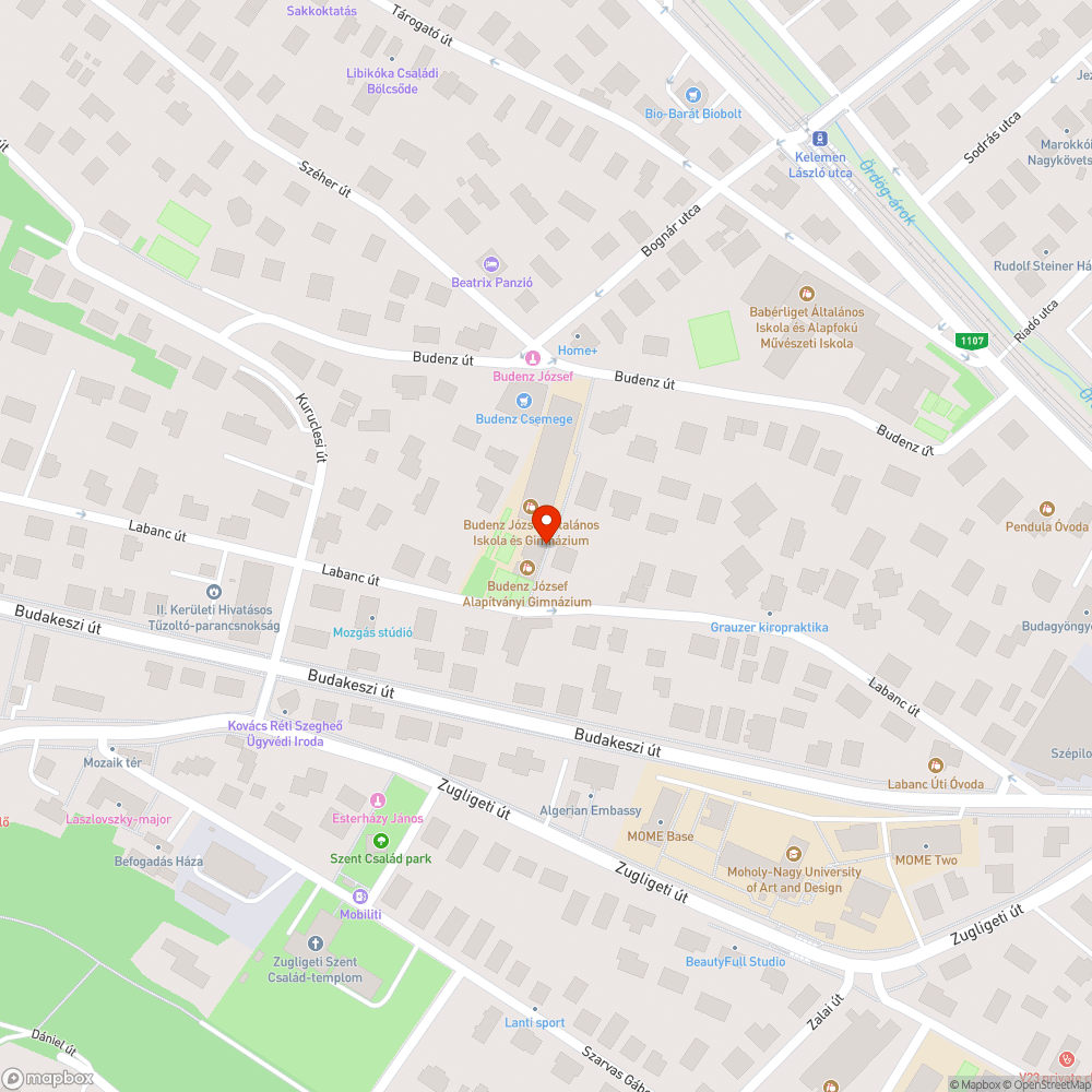 Sötétség a Gyurkovics Mária lépcsőn bejelentés helye